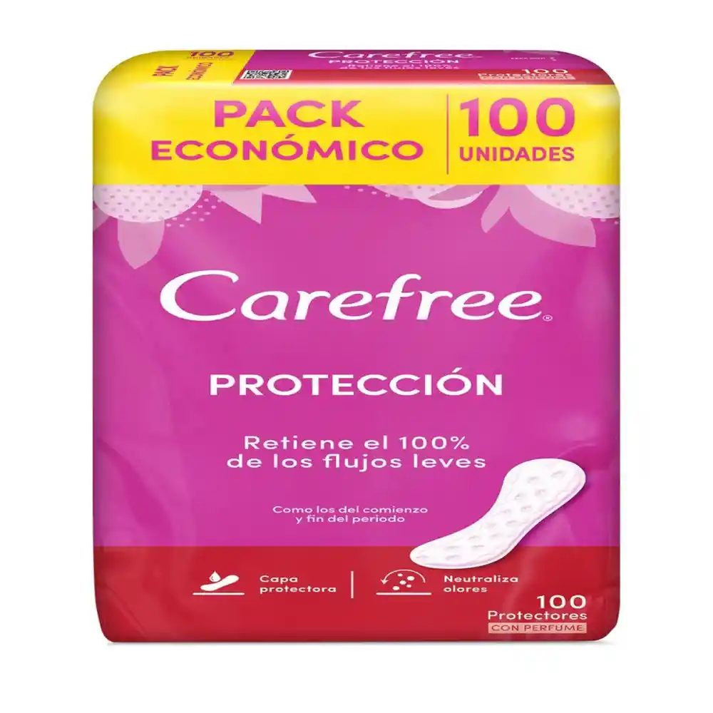 Protectores CAREFREE Protección PACK ECONÓMICO 100 UND