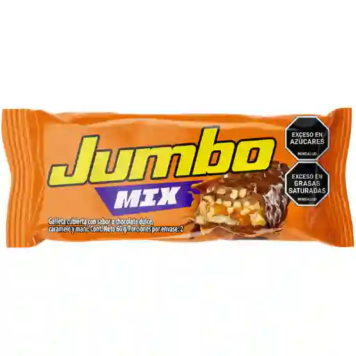 Jumbo Chocolatina con Galleta Caramelo y Maní