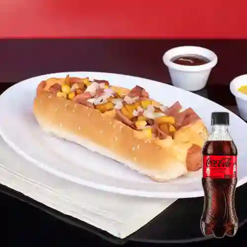 Combo Callejero Especial + Coca Cola Sin Azúcar 400 ml