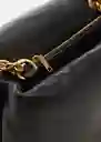 Bolso G Falco Negro Mujer Mango