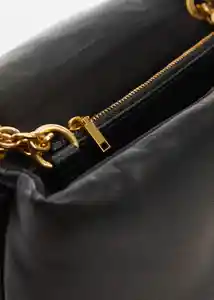 Bolso G Falco Negro Mujer Mango