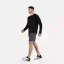 Reebok Pantaloneta Para Entrenamiento Hombre Color Gris Talla M