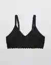 Bralette Aerie Negro Talla Medium American Eagle 26933221