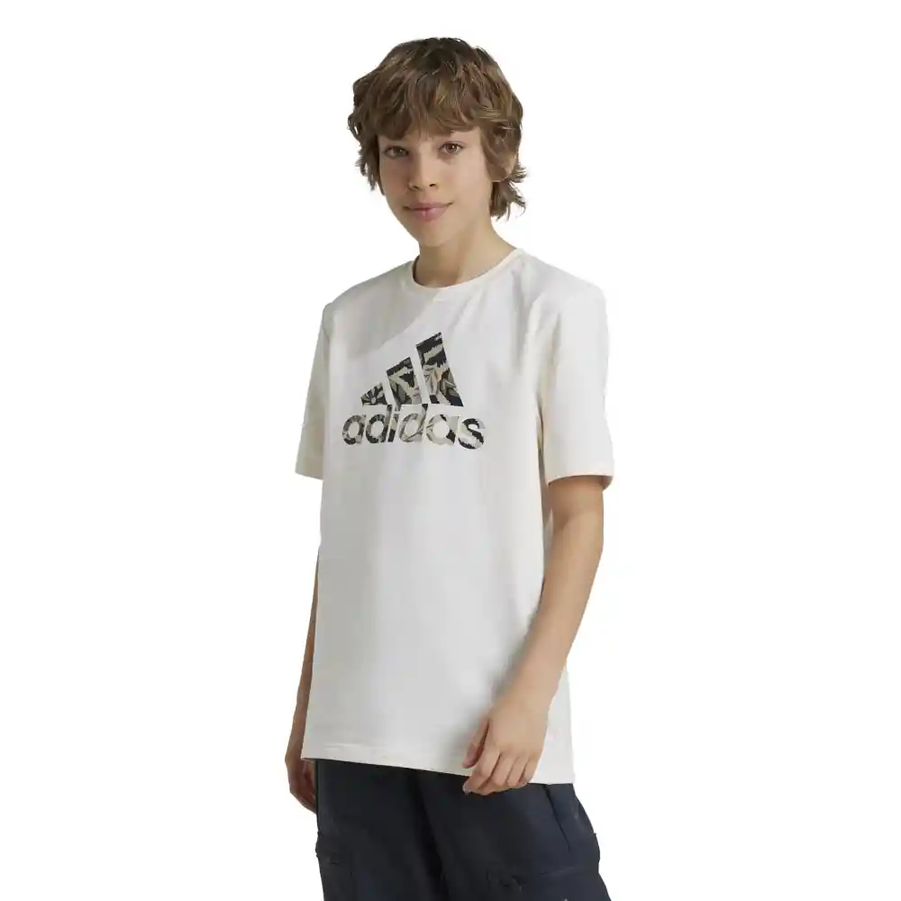 Adidas Camiseta J Dy Lk T Niño Blanco XL