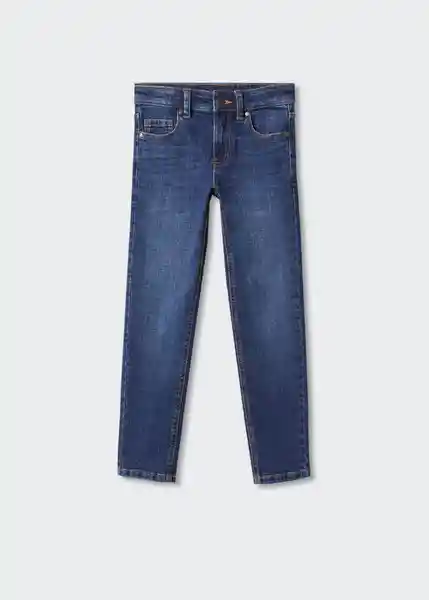 Jean Slim4 Tejano Oscuro Talla 06 Niños Mango