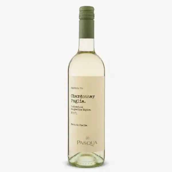 Pasqua Vino Blanco Italian Chardonn Di Puglia Blanc Botella