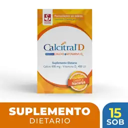 Calcitral D Suplemento Dietario