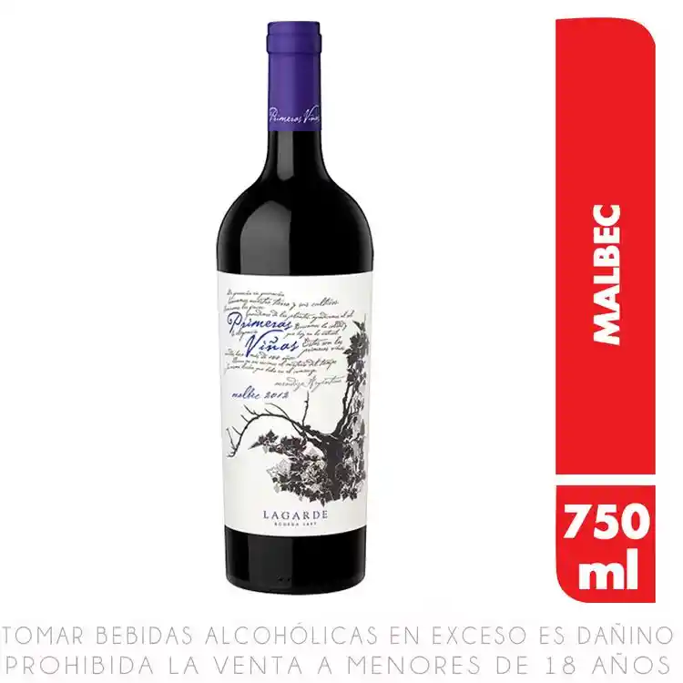 Lagarde Primeras Viñas Vino Tinto Malbec