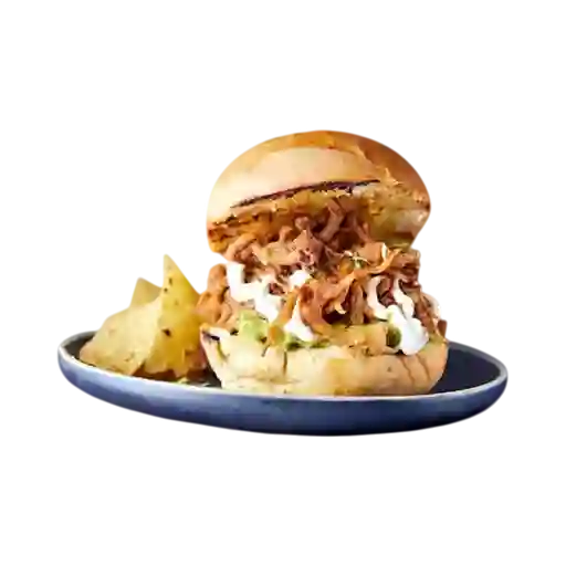 Torta de Carnitas BBQ
