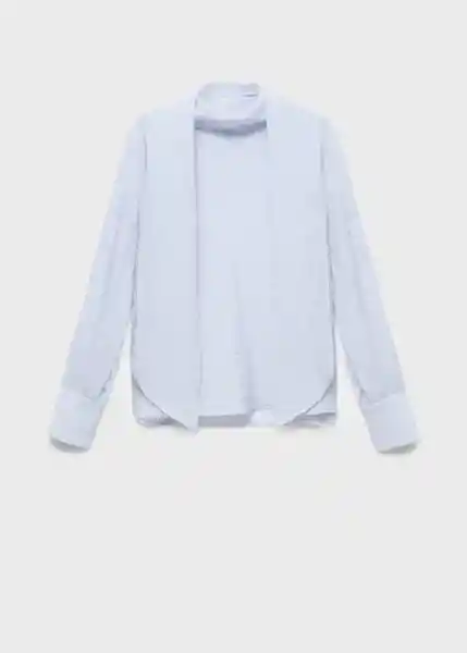 Blusa Brown Celeste Talla S Mujer Mango
