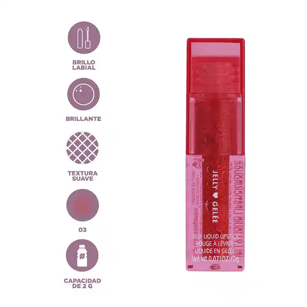 Labial Jelly Líquido 03 Miniso