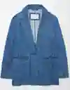 Chaqueta Mujer Azul Talla: Medium American Eagle