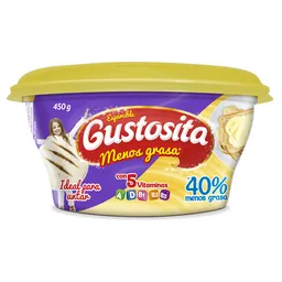 Gustosita Margarina Esparcible 49% Menis Grasa