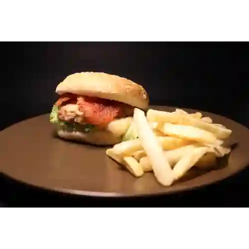 Combo Hamburguesa Sencilla + Papas