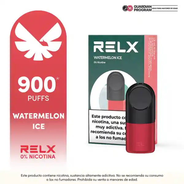 Relx Pod Vape Recargable Watermelon Ice 0%