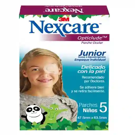 Nexcare Opticlude Niños 5 Parches