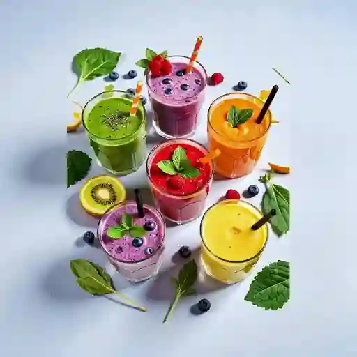 Jugos Naturales en Leche