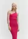 Vestido Asim Fucsia Talla XL Mujer Mango