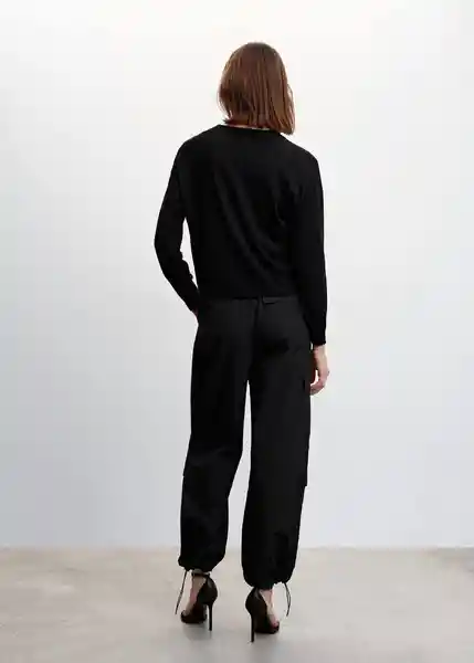 Cárdigan Lucca Negro Talla M Mujer Mango