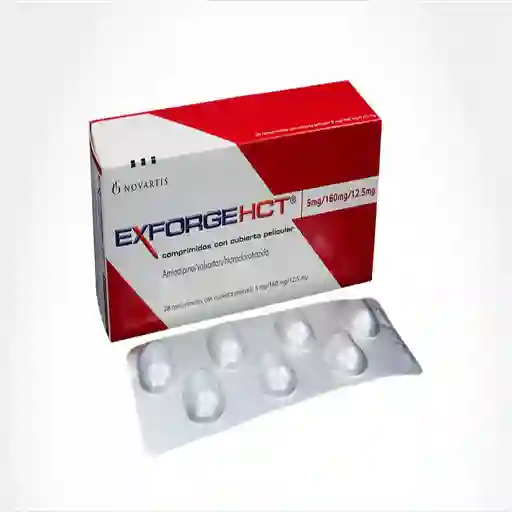 Exforge HCT (5 mg/160 mg /12.5 mg)