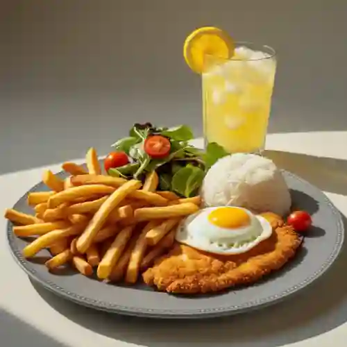 Combo Chuleta Valluna + Limonada