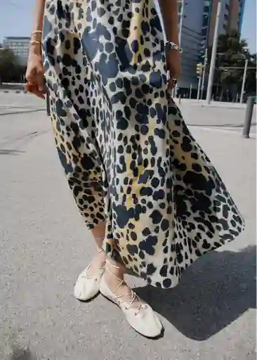 Falda Gina Negro Talla 40 Mujer Mango