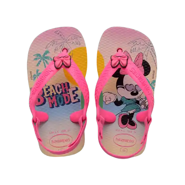 Sandalias Baby Disney Full/Sombra Oscura T. 21 4137007 Havaianas