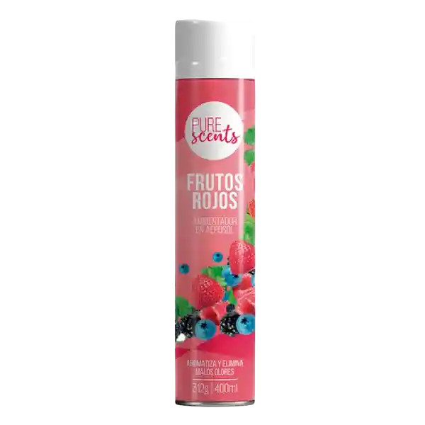 Pure Scents Ambientador en Aerosol Frutos Rojos