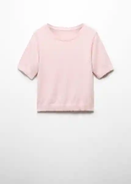 Jersey Minutu Rosa Talla M Mujer Mango