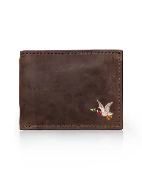 Billetera Ext Card Braid Café Ardilla Medio Chevignon