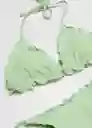 Bikini Glitter Verde Talla 20 Niña Mango