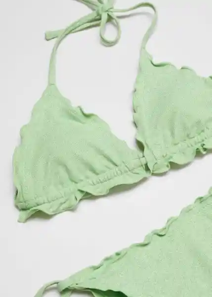 Bikini Glitter Verde Talla 20 Niña Mango