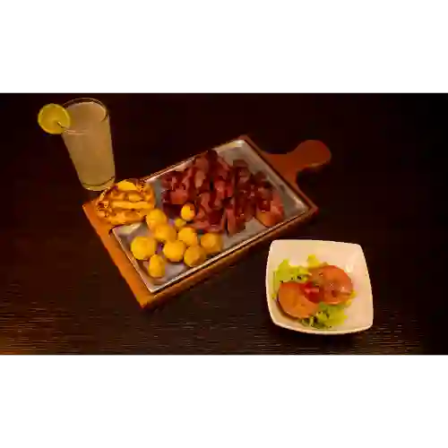 Costilla Bbq 250 Grs & Criolla