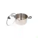   T-Fal  Olla 24 Cm Con Tapa Acero Inoxidable Daily Cook 