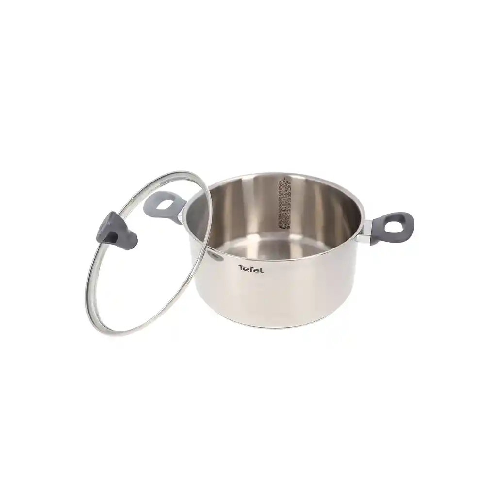   T-Fal  Olla 24 Cm Con Tapa Acero Inoxidable Daily Cook 