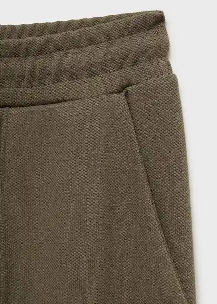 Pantalón Nique Khaki Talla M Mujer Mango