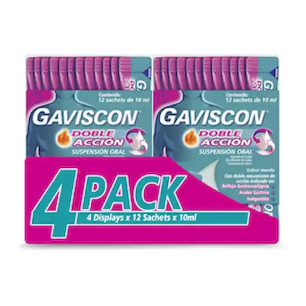 Gaviscon Suspensión Oral Antiácido Doble Acción