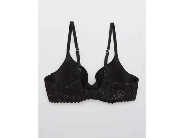 American Eagle Brasier Real Sunnie Aerie Color Negro Talla 36 B