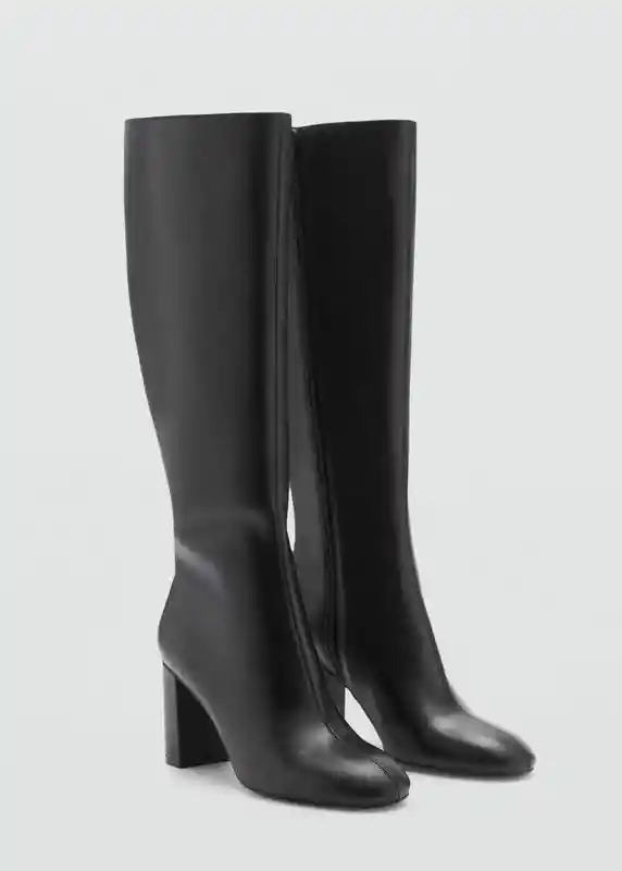 Botas Harrison Negro Talla 41 Mujer Mango