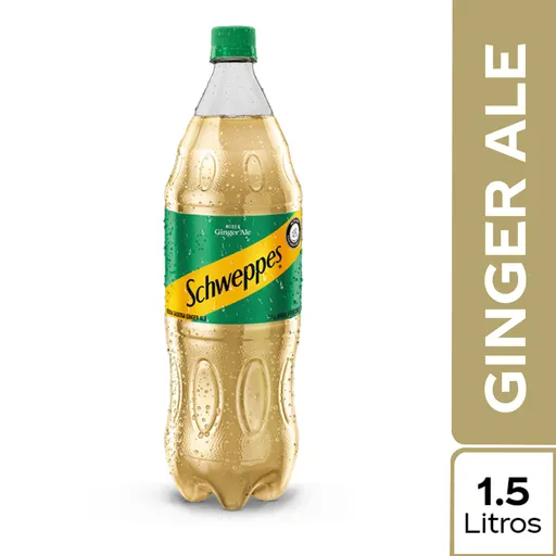 Gaseosa Schweppes Ginger Ale 1.5L
