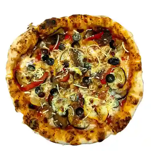 Pizza vegetariana personal 24 cm