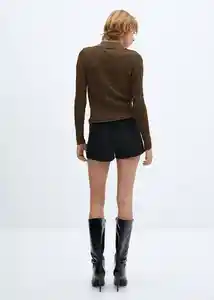 Buzo Jersey Vibrac Ocre Talla S Mujer Mango