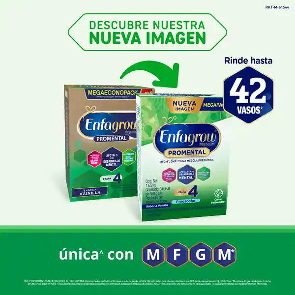 Alimento Lácteo Enfagrow Premium Promental Preescolar 2 Kg