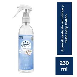 Glade Aromatizante de Ambiente y Telas Mood Cozy Cotton 230 mL