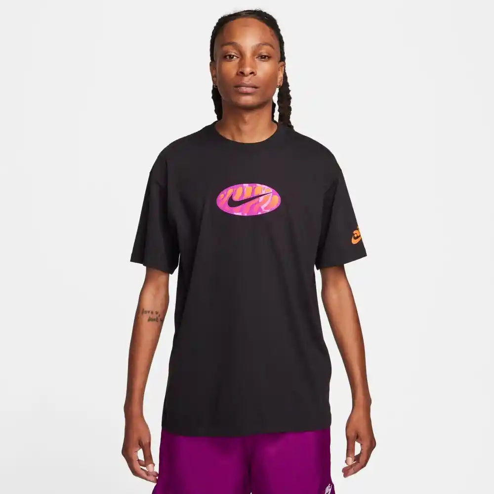 Nike Camiseta u Nstee M90 Aday Lbr Hombre Negro L