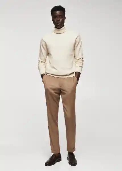 Jersey Caro Offwhite Talla L Hombre Mango