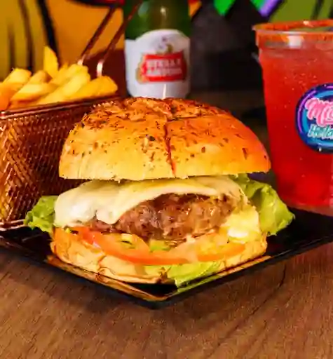 HAMBURGUESA SENCILLA