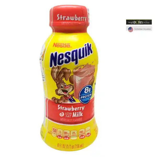 Nesquik Bebida Fresa Baja en Grasa