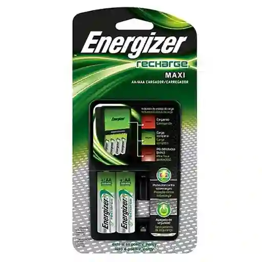 Energizer Cargadormaxi 2 Pilas Aa (aa - Aaa)