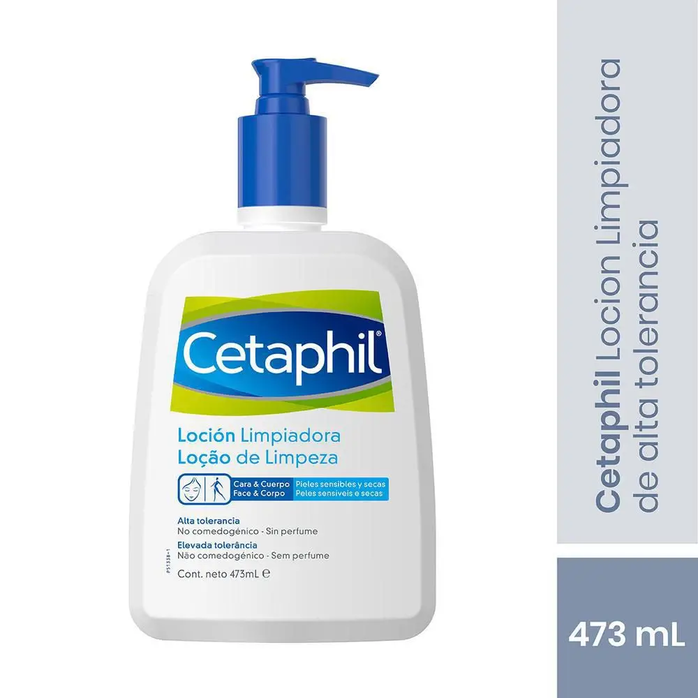 Cetaphil Loción Limpiadora de Alta Tolerancia.